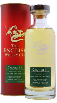 The English - Chapter 11 - Heavily Peated 2008 3 year old Whisky