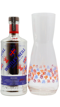 Whitley Neill - Carafe & Queen Elizabeth II 2022 Platinum Jubilee (1 Litre) Gin