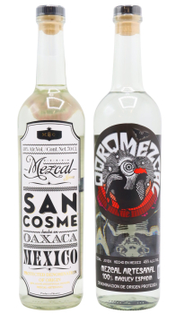 Various Distilleries - Quiquiriqui - Espadin & San Cosme - Joven 2 x 70cl Mezcal