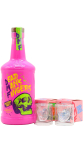 Dead Man's Fingers - Skull Shot Glasses & Passionfruit Rum 70CL