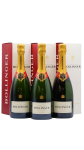 Bollinger - 3 x 75cl Special Cuvee Champagne