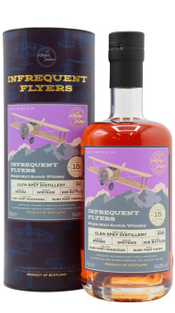 Glen Spey - Infrequent Flyers - Single Cask #800062 2008 15 year old Whisky 70CL