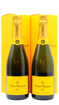 Veuve Clicquot - 2 x 75cl Yellow Label Brut Champagne