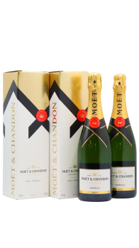 Moet & Chandon - 2 x 75cl Impérial Brut NV Champagne