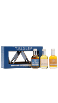 White Peak - Wire Works - Miniature Gift Pack 3 x 5cl Whisky