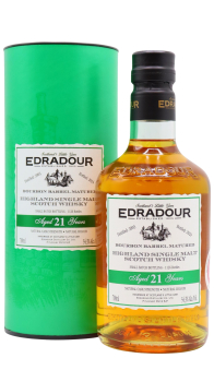 Edradour - Cask Strength Bourbon Cask Matured 2003 21 year old Whisky 70CL