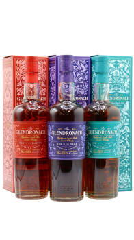 Glendronach - Masters Anthology Collection Bundle 3 x 70cl Whisky