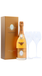 Louis Roederer - Champagne Flutes & Cristal Rose 2014 Champagne