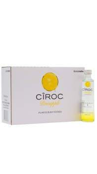 Ciroc - Pineapple Miniatures 12 x 5cl Vodka