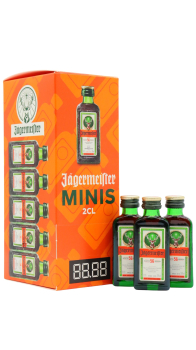 Jagermeister - Miniatures 12 x 2cl Herbal Liqueur