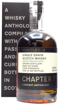 Girvan - Chapter 7 Single Grain 1991 30 year old Whisky 70CL