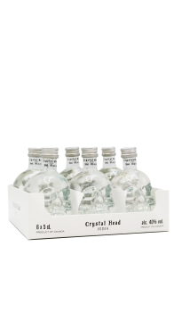 Crystal Head - (Dan Aykroyd) Miniatures 6 x 5cl Vodka