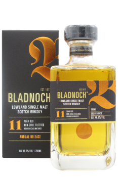 Bladnoch - Bourbon Cask Matured 2021 Edition Lowland Single Malt 11 year old Whisky 70CL