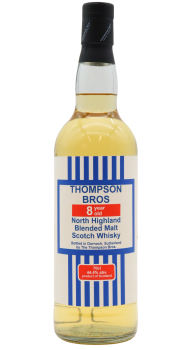 Thompson Bros - North Highland Blended Malt Scotch - Batch #2 8 year old Whisky 70CL