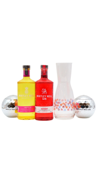 Whitley Neill - Carafe- Discoball Cups- Raspberry & Pineapple Gin