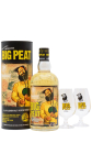 Big Peat - Branded Glasses & The Edinburgh Edition #2 Whisky 70CL