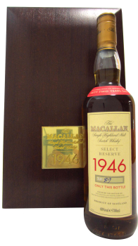 Macallan - Select Reserve 1946 52 year old Whisky 70CL