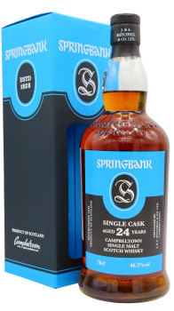 Springbank - Fresh Sherry Single Cask  1994 24 year old Whisky 70CL