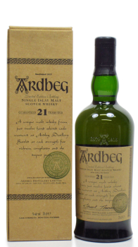 Ardbeg - Committee Release 21 year old Whisky 70CL