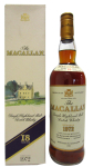 Macallan - Single Highland Malt 1972 18 year old Whisky 75CL