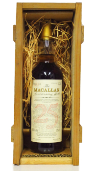 Macallan - Anniversary Malt 1962 25 year old Whisky 75CL