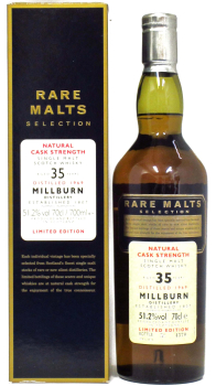 Millburn (silent) - Rare Malts 1969 35 year old Whisky