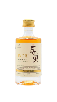 Indri - Three Wood Indian Single Malt Miniature Whisky 5CL