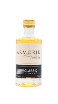 Armorik - Classic Breton - French Single Malt Miniature 3 year old Whisky 5CL