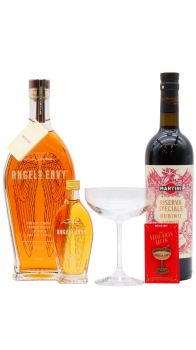 Angel's Envy - Manhattan Bundle - Martini Rubino Vermouth & Straight Port Cask Finish Bourbon Whiskey