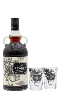 Kraken - Shot Glasses & Spiced Rum