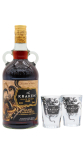 Kraken - Shot Glasses & Dark Caramel & Cornish Sea Salt Black Spiced Rum