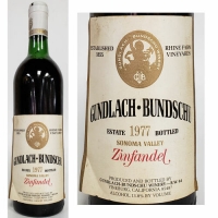 Gundlach Bundschu Sonoma Zinfandel 1977