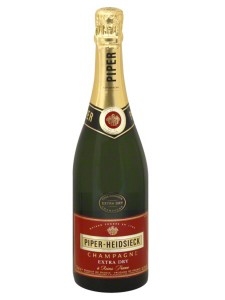 Piper-Heidsieck Extra Dry Champagne (Find in Chilled Wine Section) 750ml