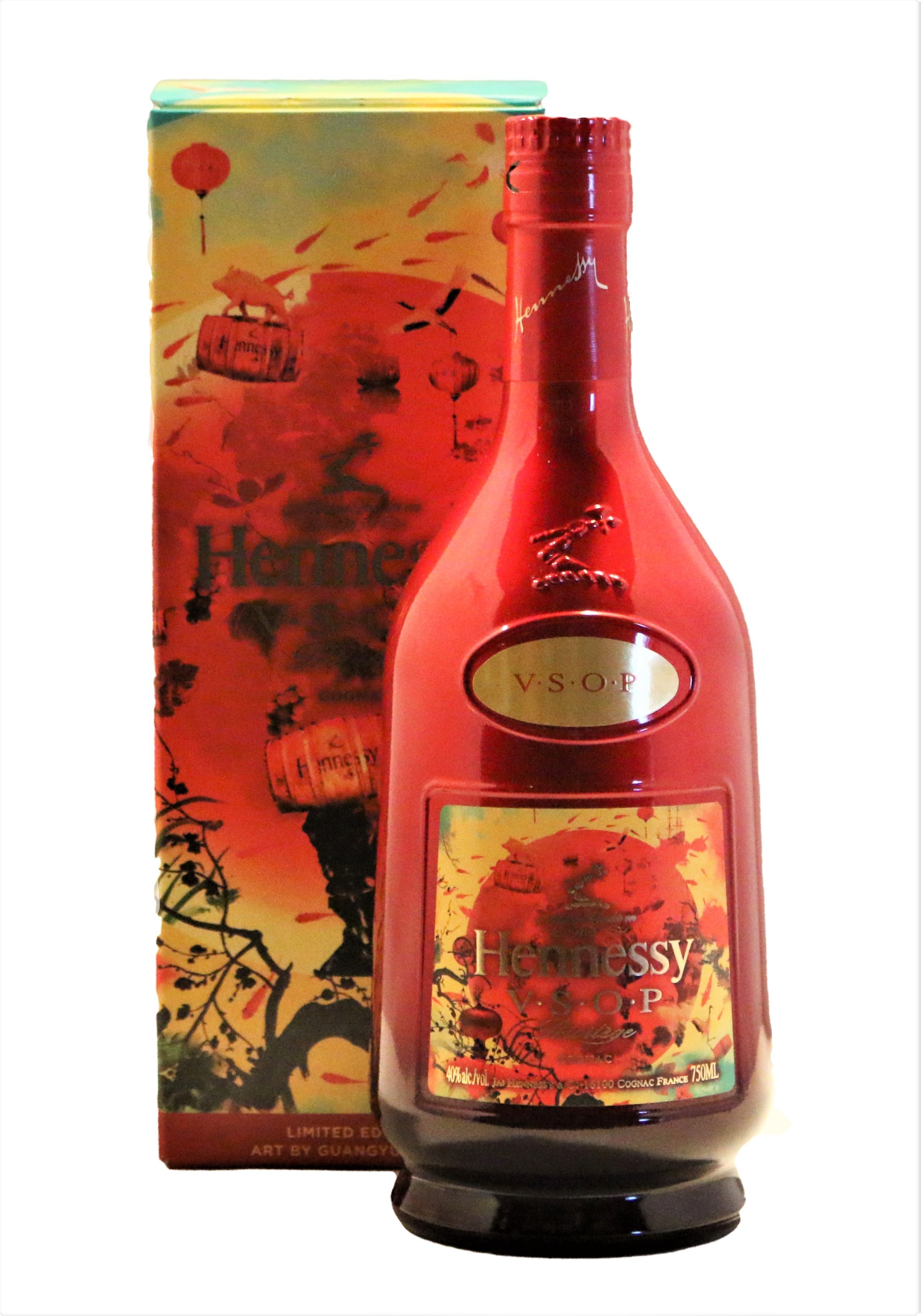 Hennessy Cognac Vsop France Limited Edition Art By Guangyu Zhang 750ml