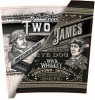 Two James White Whiskey Rye Dog 750ml