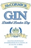 Mccormick Gin London Dry 1L