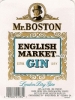 Mr. Boston Gin English Market 100ml