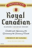 Royal Canadian Canadian Whisky 1L