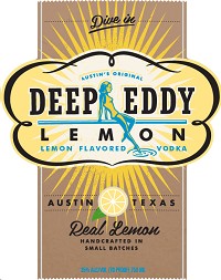 nutrition facts for deep eddy lemon vodka