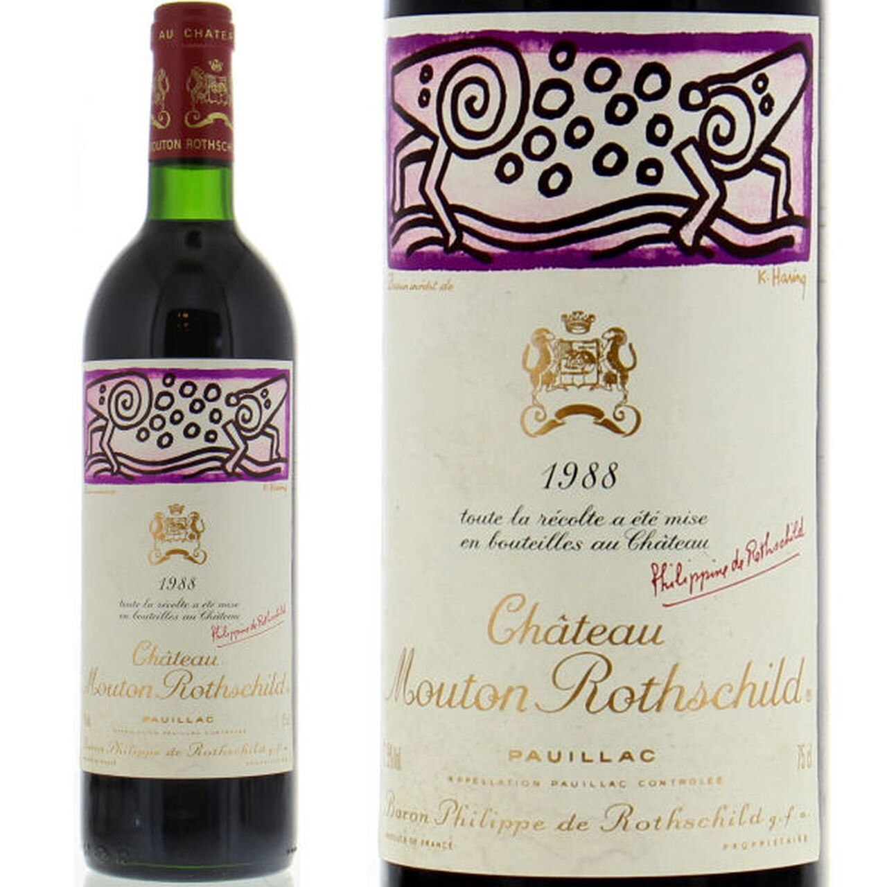 Chateau Mouton Rothschild Pauillac 1988 Rated 92WS | Liquor Store Online